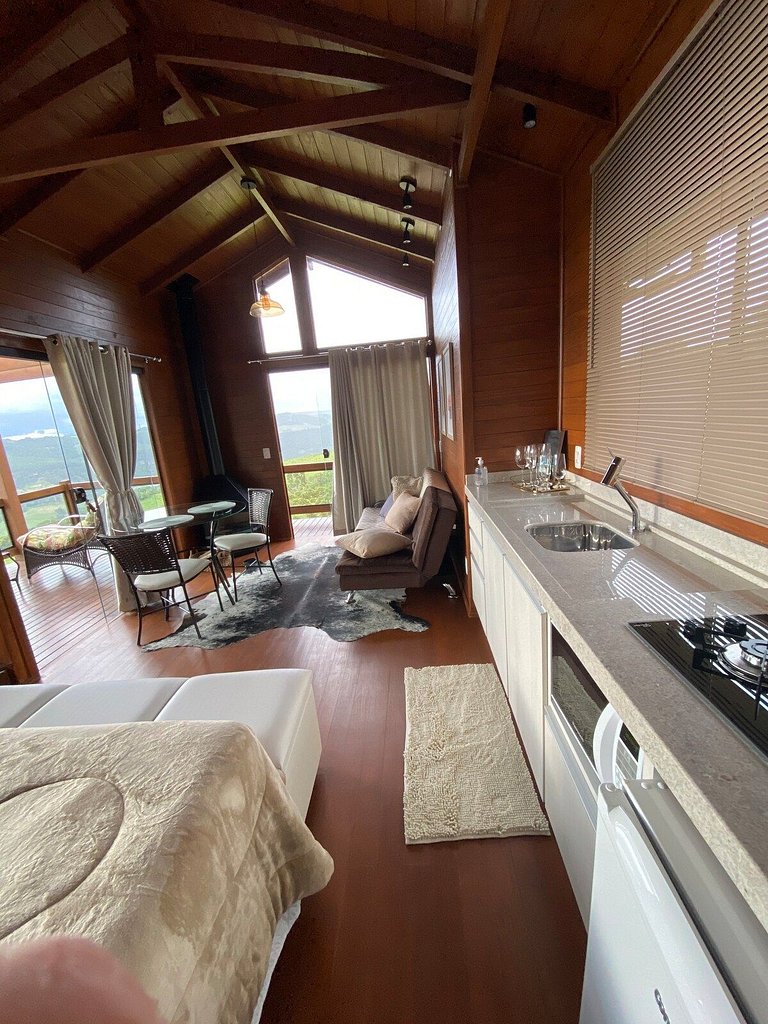 Chalé Doce Recanto com Hidro e Café da Manhã