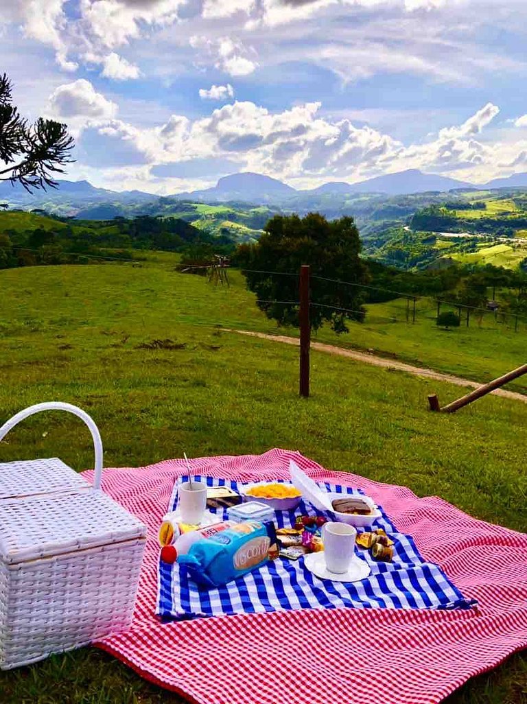 Chalé Doce Recanto com Hidro e Café da Manhã