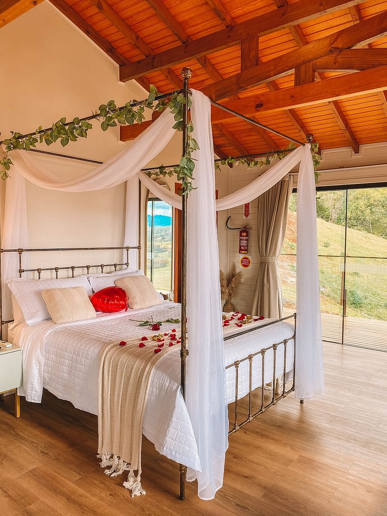 Chalé Ágata com Hidro e Café da Manhã