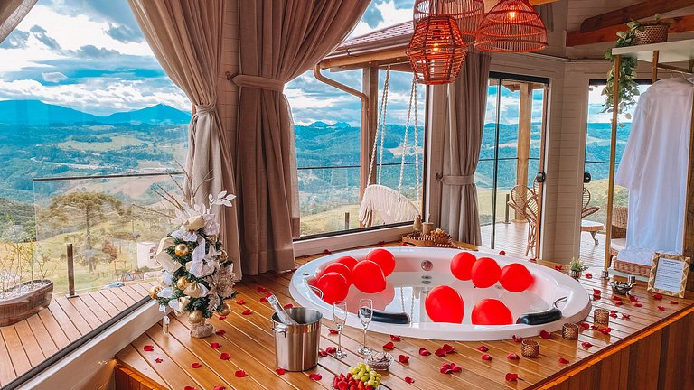 Chalé Ágata com Hidro e Café da Manhã