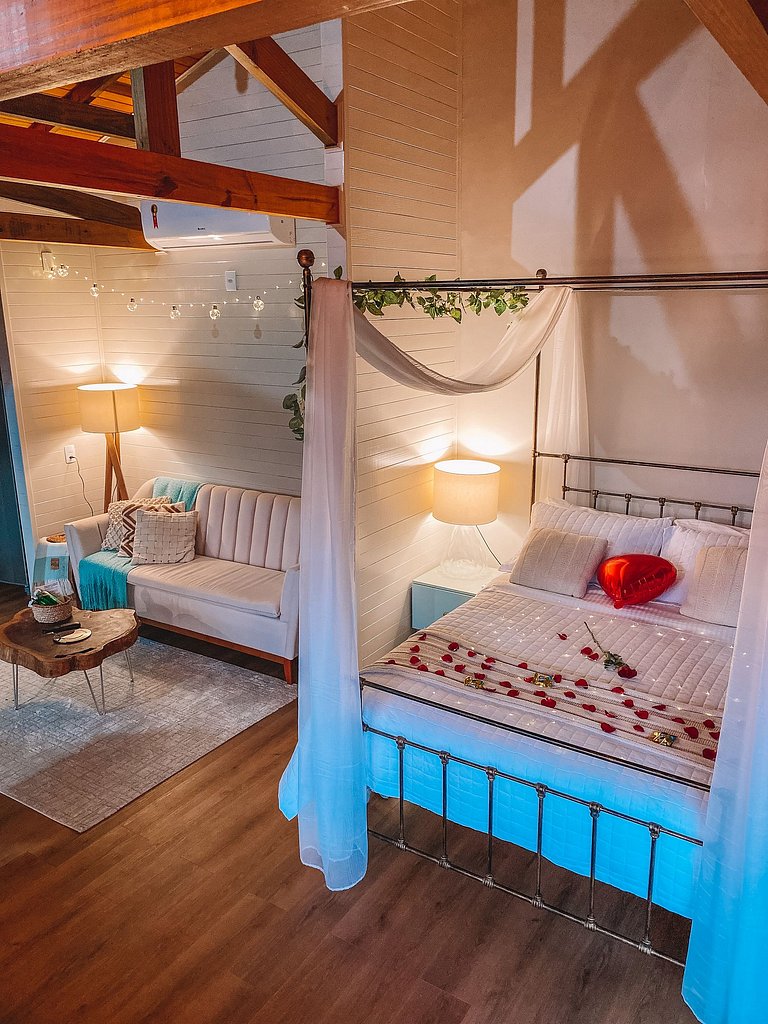 Chalé Ágata com Hidro e Café da Manhã