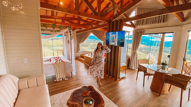 Chalé Ágata com Hidro e Café da Manhã