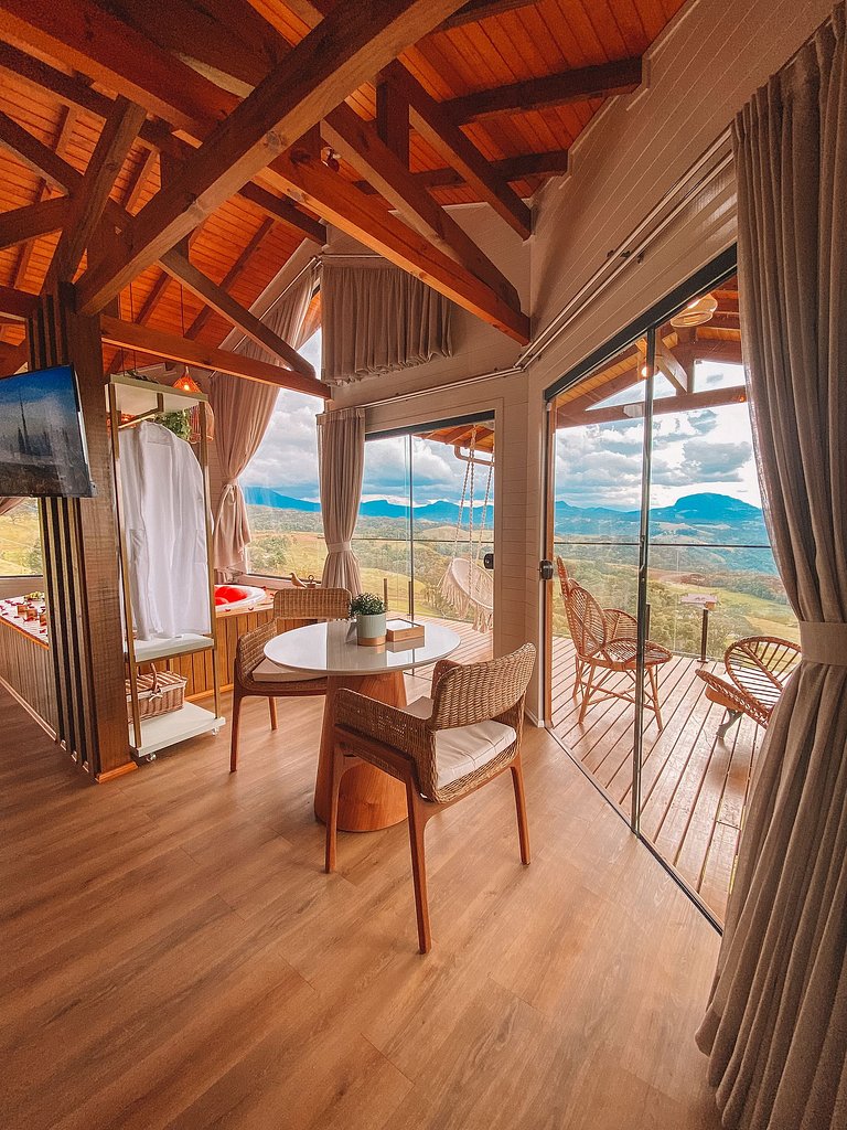 Chalé Ágata com Hidro e Café da Manhã