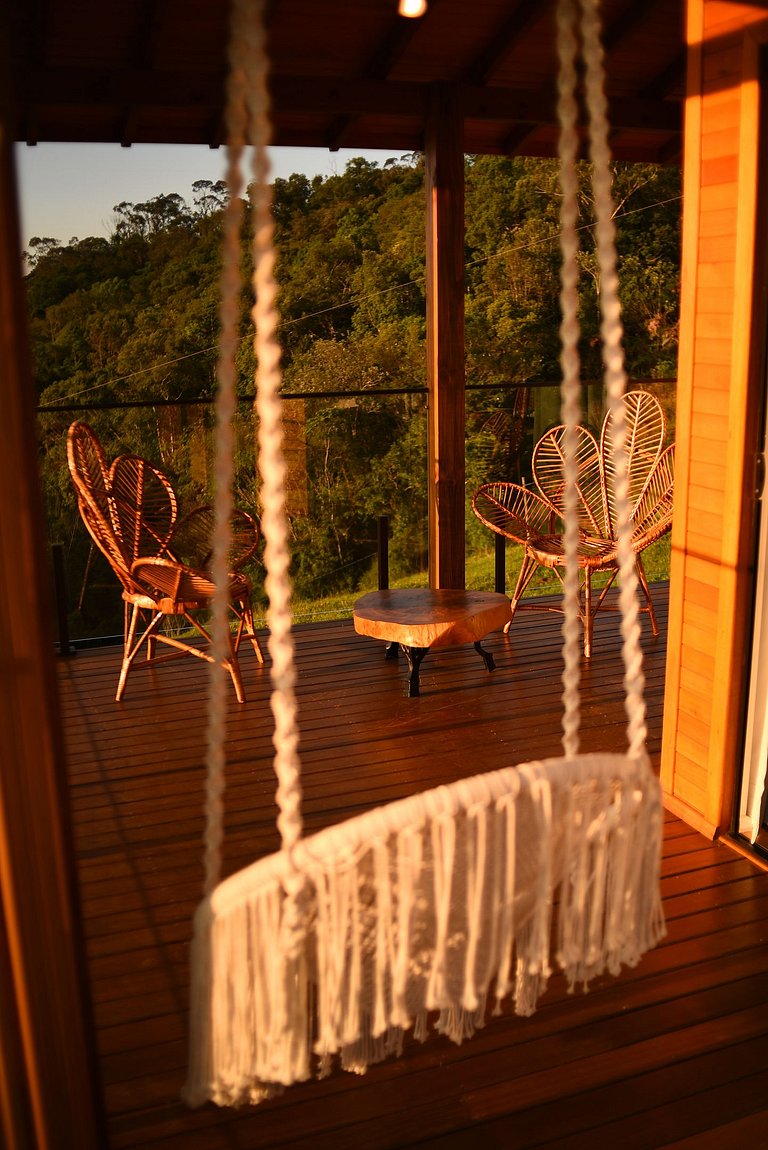 Chalé Ágata com Hidro e Café da Manhã