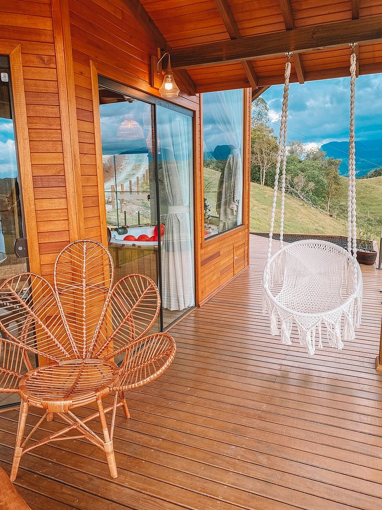 Chalé Ágata com Hidro e Café da Manhã