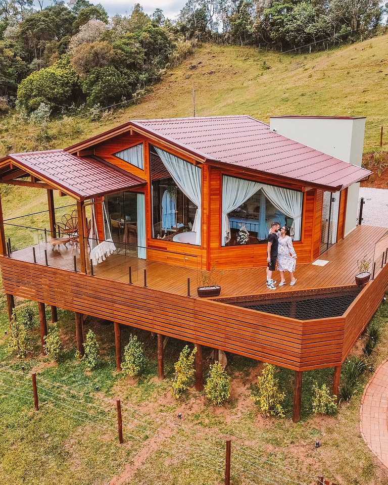 Chalé Ágata com Hidro e Café da Manhã