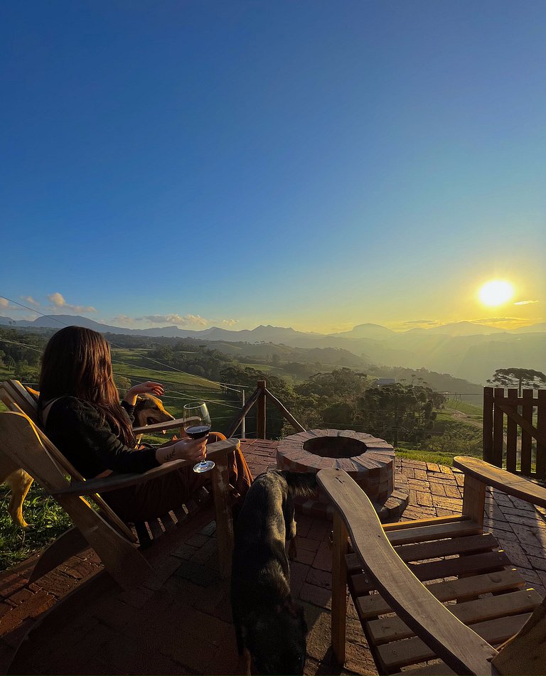 Chalé Ágata com Hidro e Café da Manhã