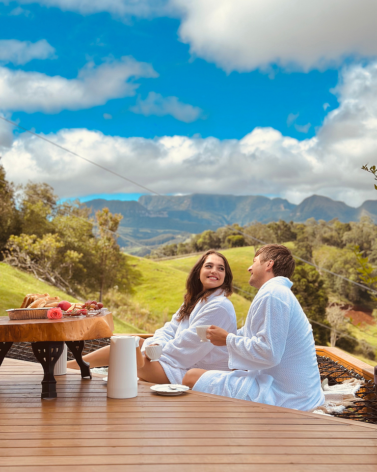 Chalé Ágata com Hidro e Café da Manhã