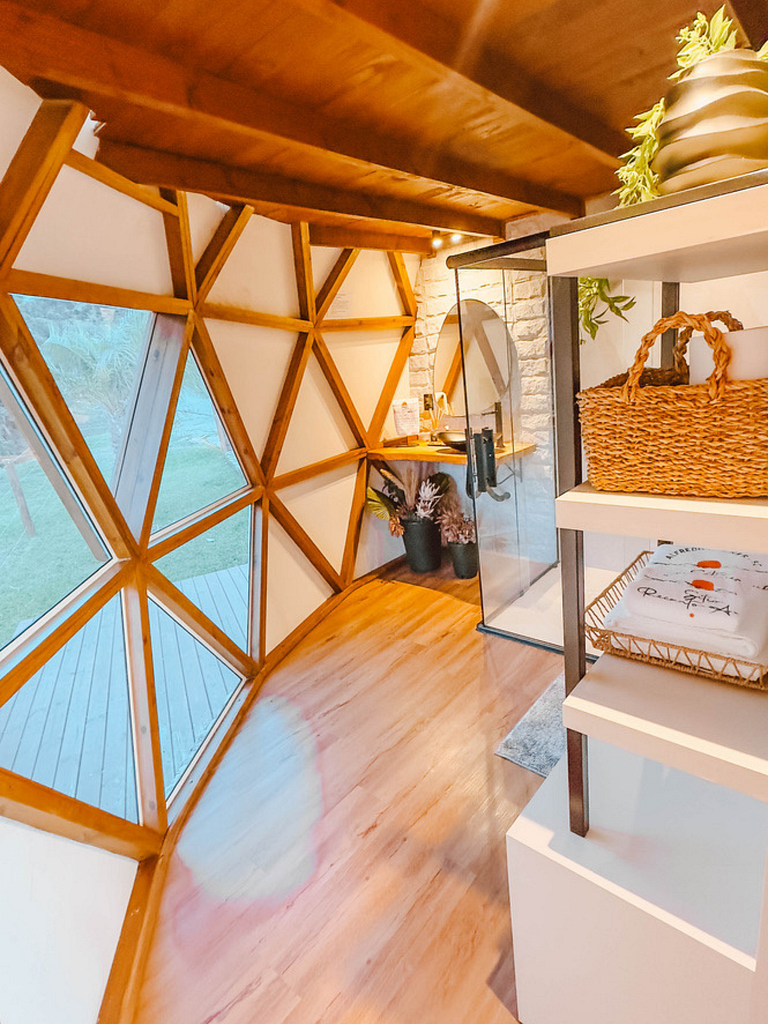 Domo Estelar com Banheira, Jacuzzi e Café da Manhã